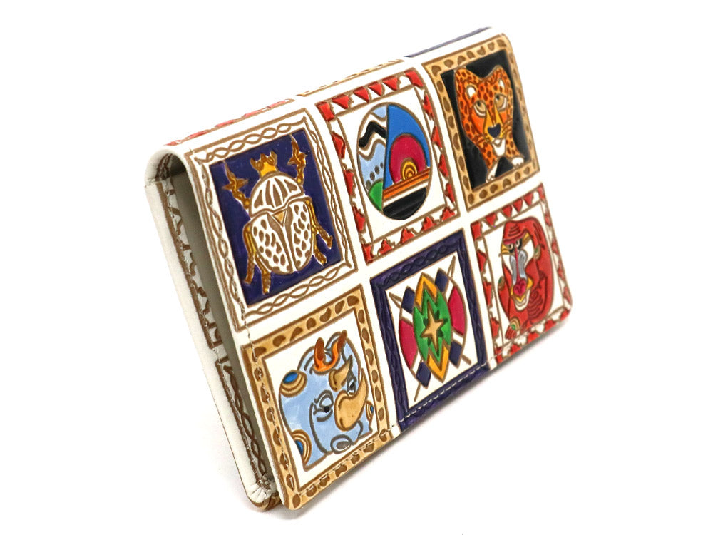 Africa Double Sided Business Card Case