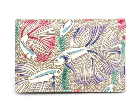 Betta (Purple) Double Sided Business Card Case