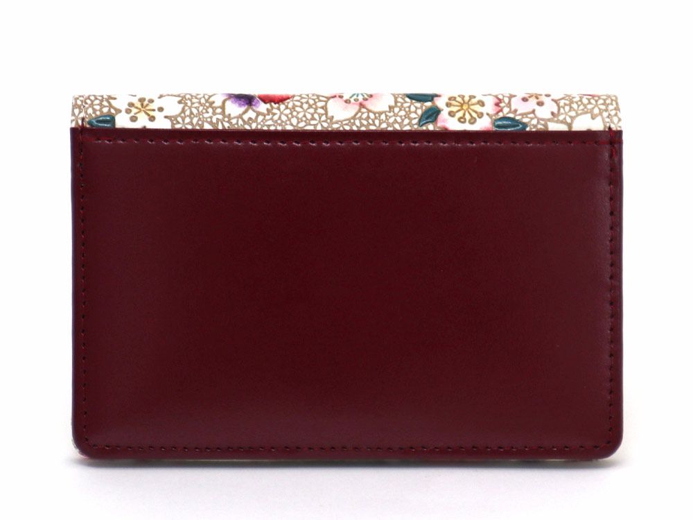 Colorful Cherry Blossoms Business Card Case