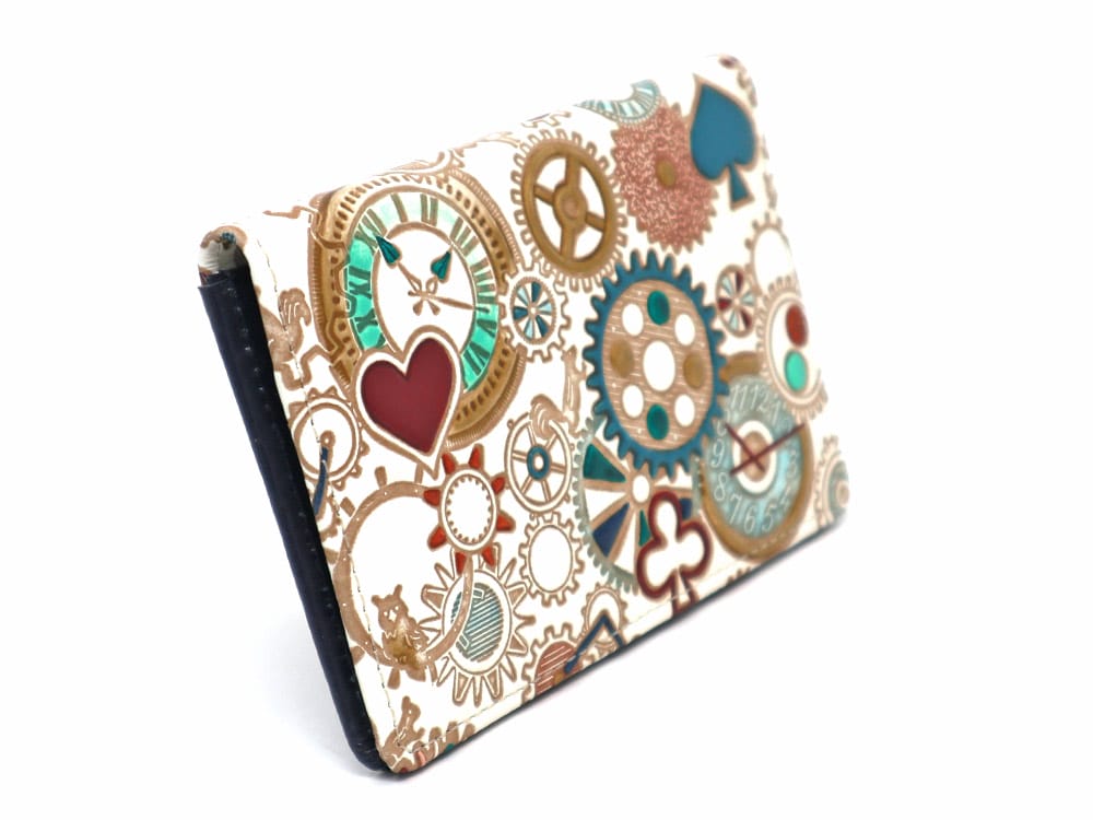 Gears Of Time (Blue-Green) Business Card Case