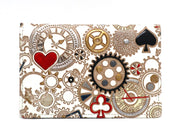 Gears Of Time (Red-Black) Business Card Case