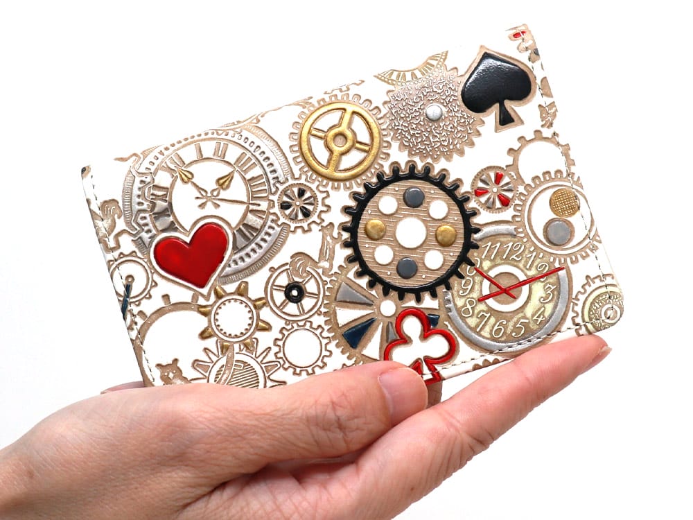 Gears Of Time (Red-Black) Business Card Case