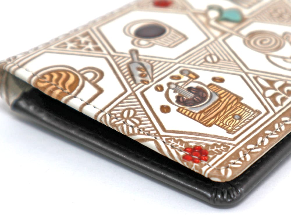 Coffee Business Card Case