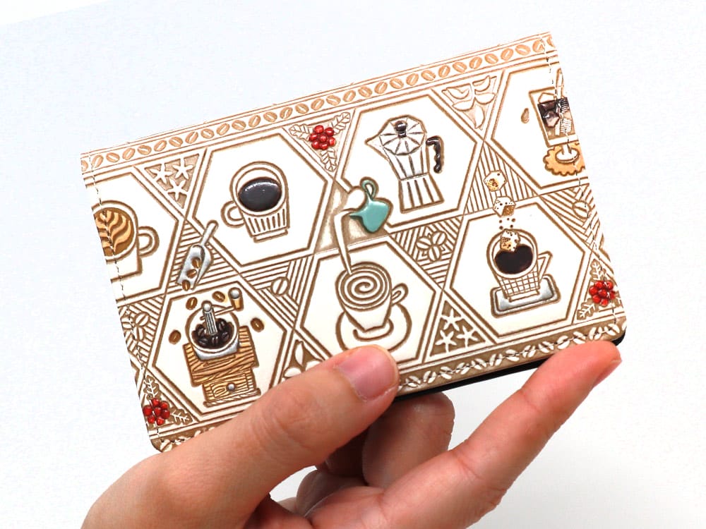 Coffee Business Card Case