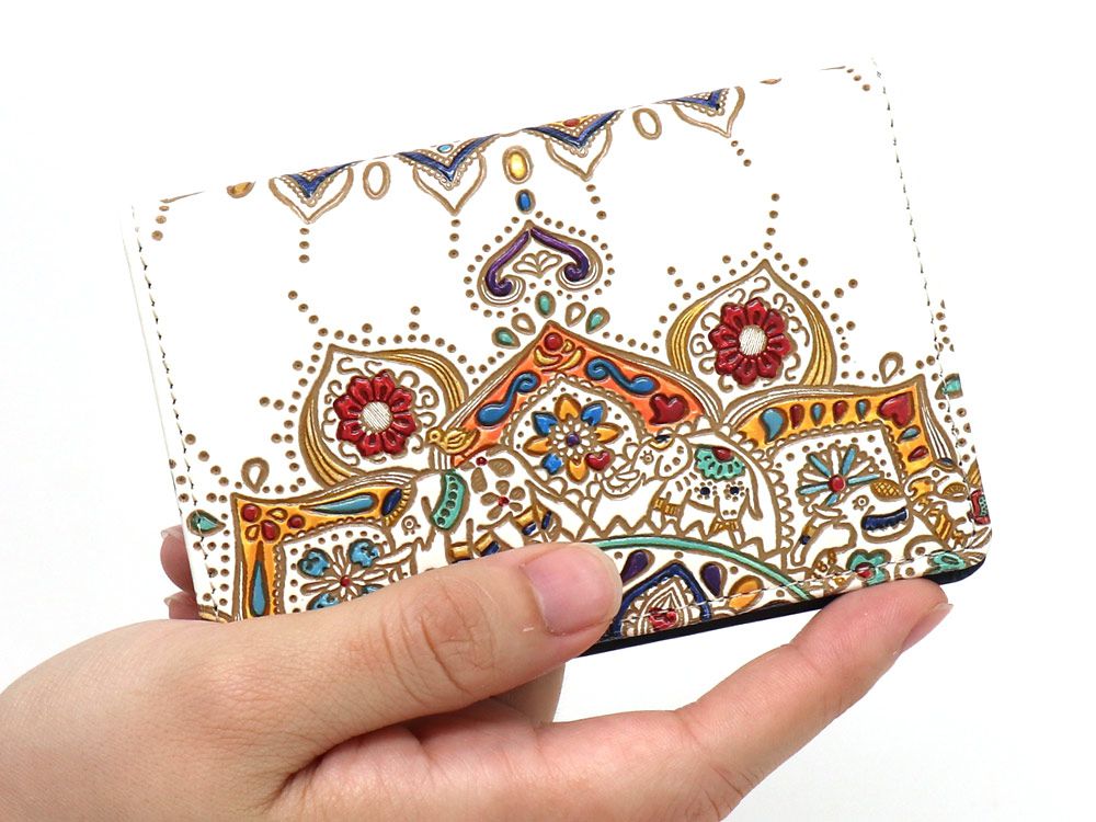 Elephant Carnival Business Card Case