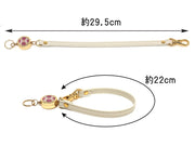 Pink Retractable reel strap