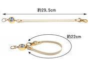 Blue Retractable reel strap