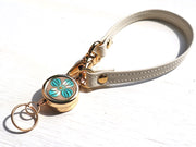 Green Retractable reel strap