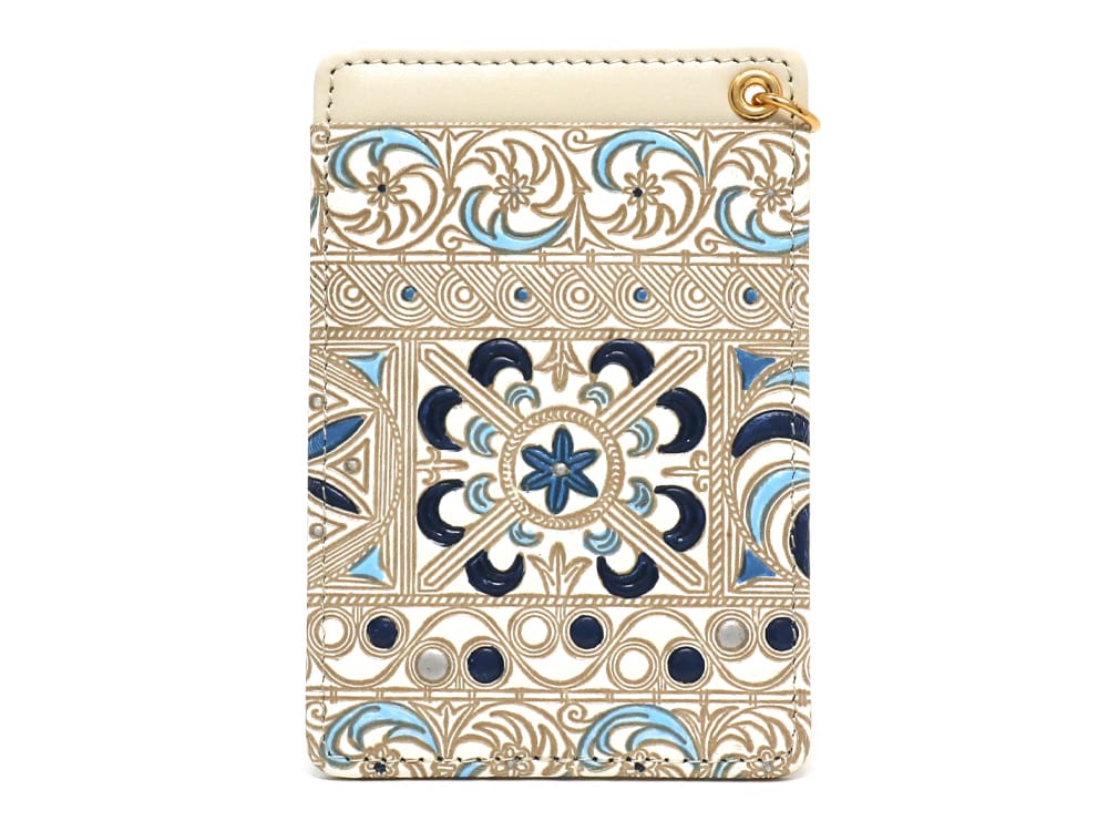 KINSHA - Persia Tiles (Blue) Pass Case