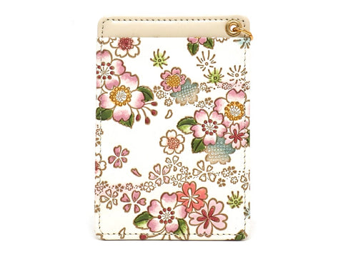 Dancing Cherry Blossoms Pass Case