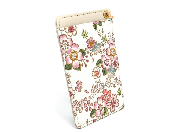 Dancing Cherry Blossoms Pass Case