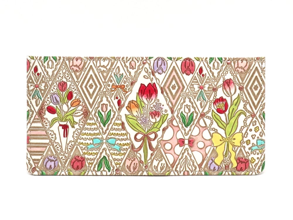 Tulips Slim Minimalist Wallet