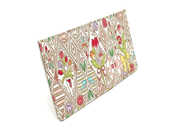 Tulips Slim Minimalist Wallet