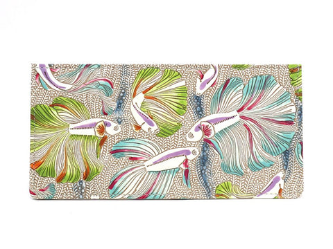 Betta (Green) Slim Minimalist Wallet