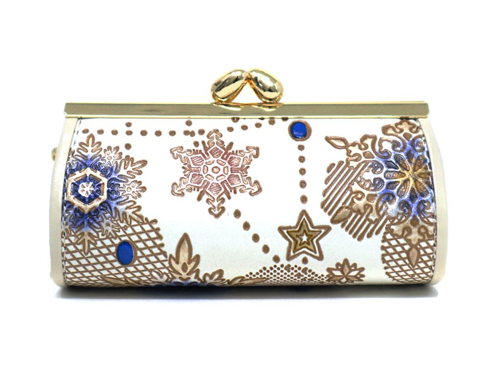 Snow Ornaments (Blue) Lipstick Case