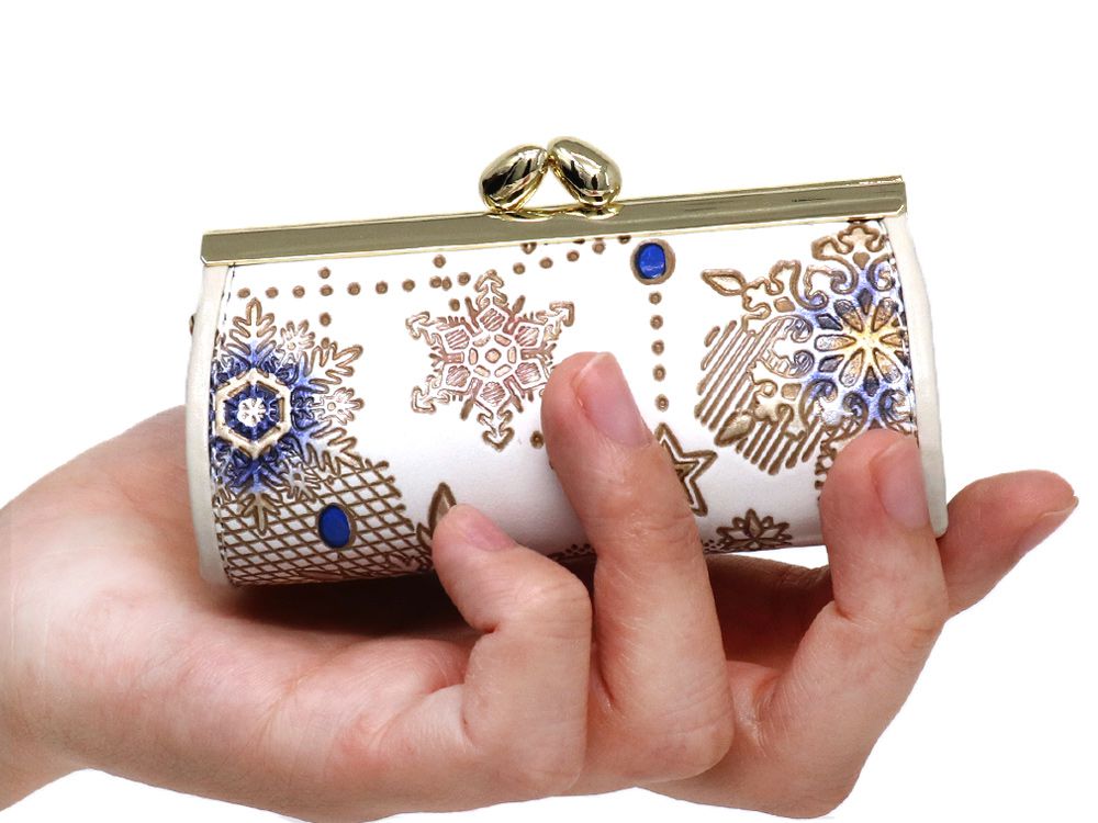 Snow Ornaments (Blue) Lipstick Case