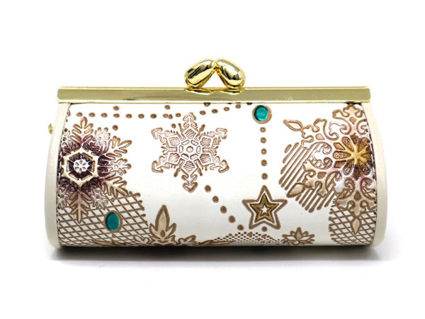 Snow Ornaments (Brown) Lipstick Case