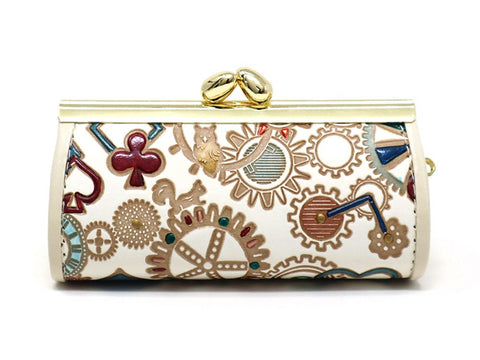 Gears Of Time (Blue-Green) Lipstick Case