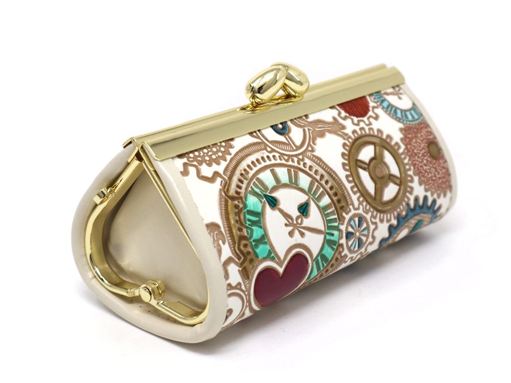 Gears Of Time (Blue-Green) Lipstick Case