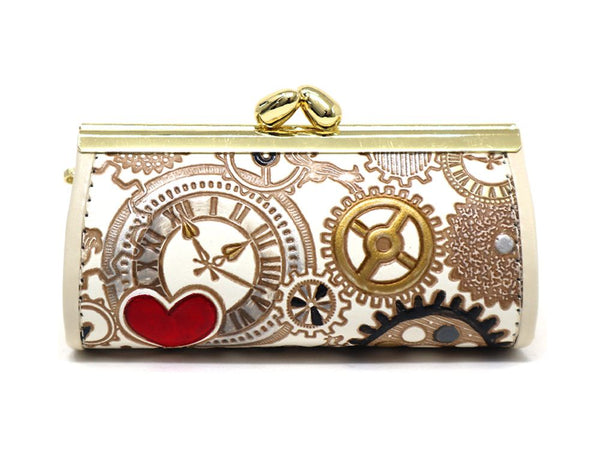 Gears Of Time (Red-Black) Lipstick Case