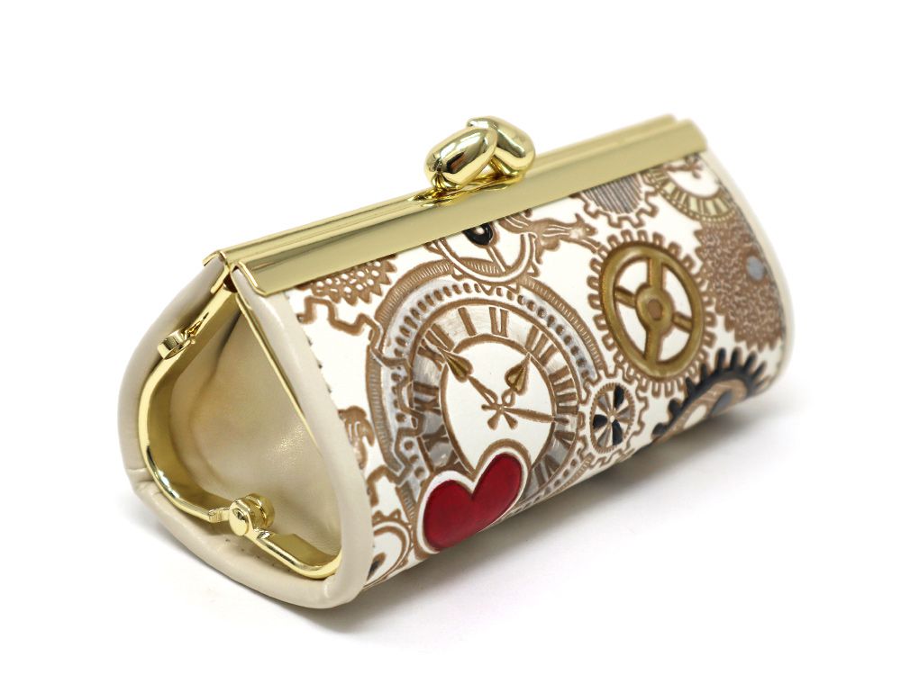 Gears Of Time (Red-Black) Lipstick Case