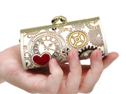 Gears Of Time (Red-Black) Lipstick Case