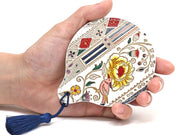 Calico Hand Mirror