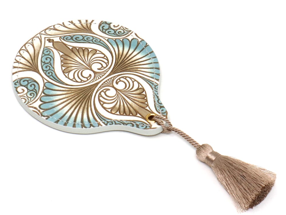 Rocaille (Blue) Hand Mirror