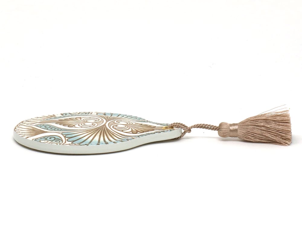 Rocaille (Blue) Hand Mirror