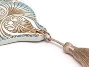 Rocaille (Blue) Hand Mirror