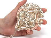 Rocaille (Pink) Hand Mirror