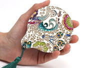 Peacock Hand Mirror