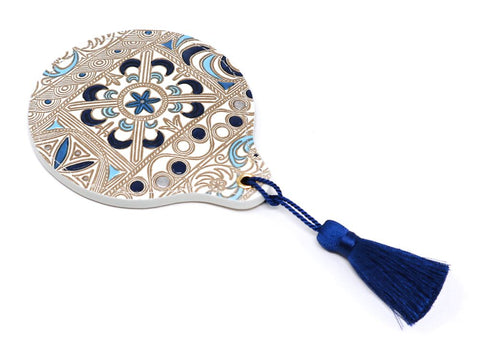 KINSHA - Persia Tiles (Blue) Hand Mirror