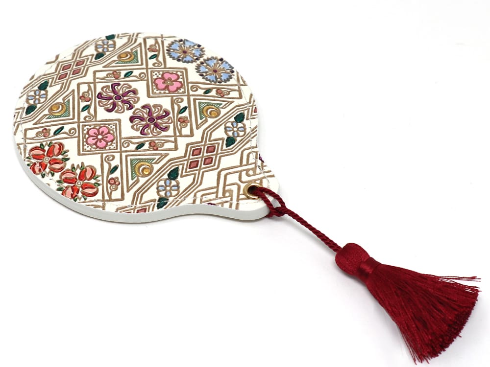 HANABISHI - Traditional Flower Patterns Hand Mirror