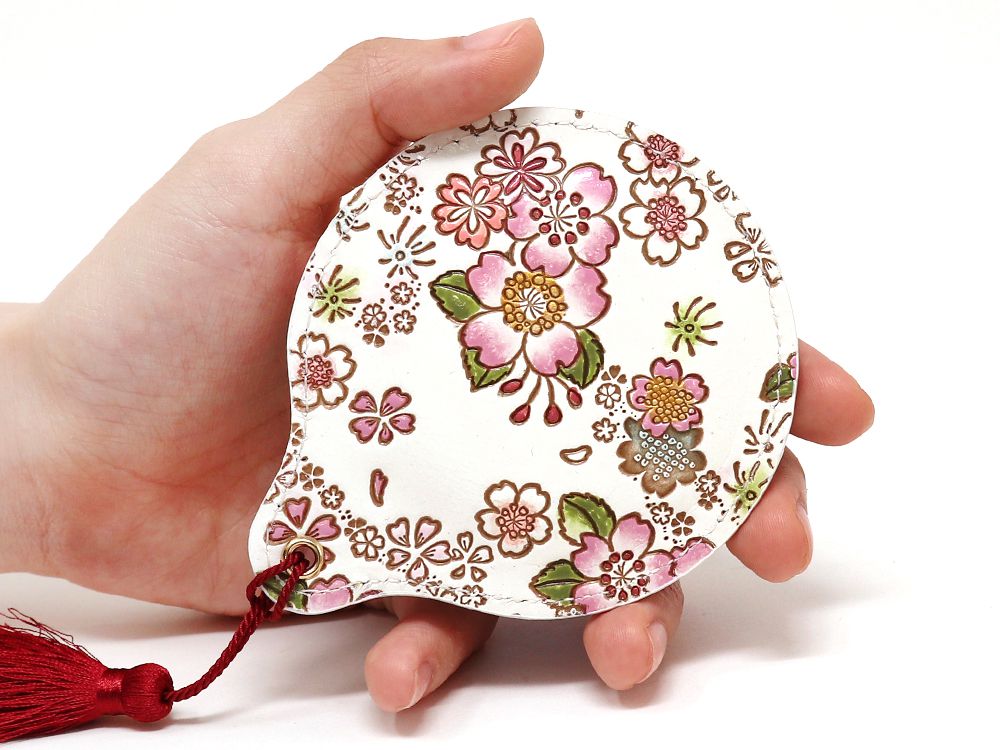 Dancing Cherry Blossoms Hand Mirror