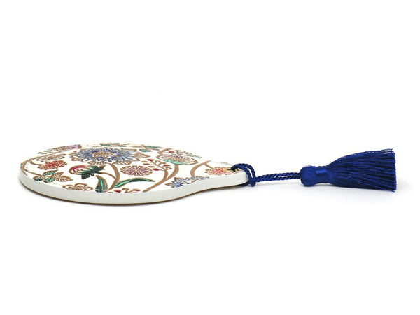 Dahlia (Cobalt Blue) Hand Mirror