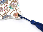 Dahlia (Cobalt Blue) Hand Mirror