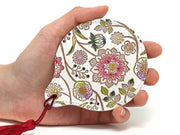 Dahlia (Berry Pink) Hand Mirror