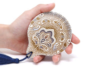 Antique Lace (Blue) Hand Mirror