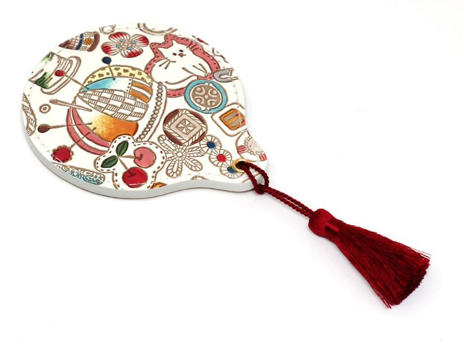 Sewing Hand Mirror | BUNKOYA OOZEKI | Handpainting