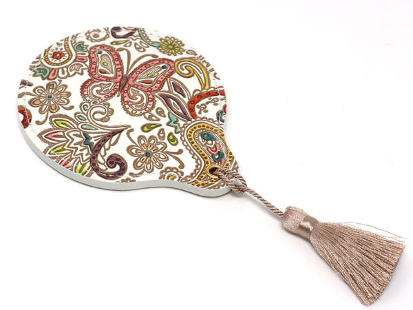 Paisley Hand Mirror