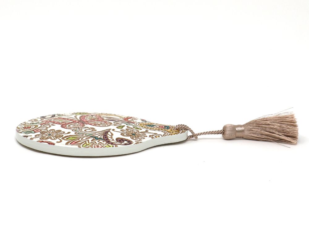 Paisley Hand Mirror