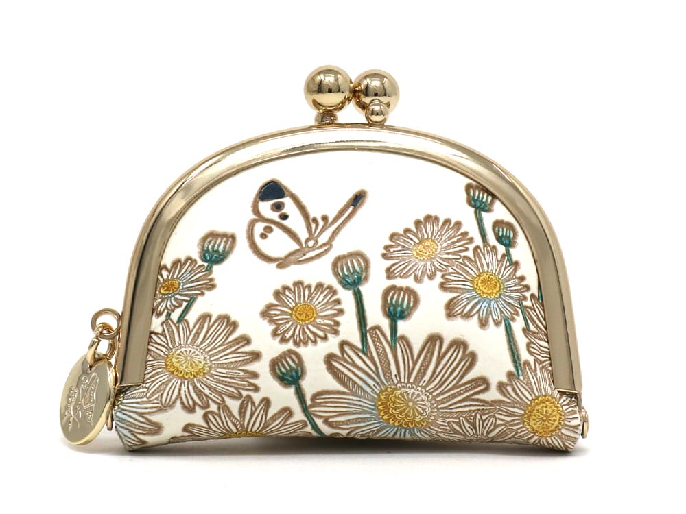 Marguerites Tiny Gamaguchi Pouch