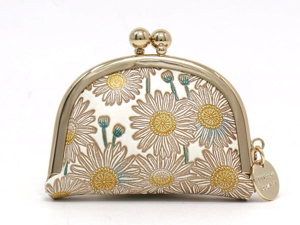 Marguerites Tiny Gamaguchi Pouch