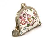 Dancing Cherry Blossoms Tiny Gamaguchi Pouch