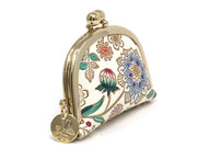Dahlia (Cobalt Blue) Tiny Gamaguchi Pouch
