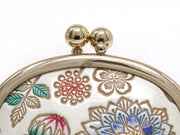 Dahlia (Cobalt Blue) Tiny Gamaguchi Pouch