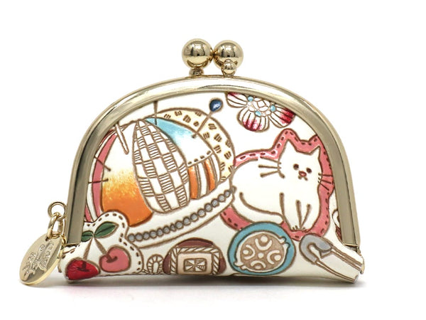Sewing Tiny Gamaguchi Pouch