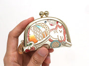Sewing Tiny Gamaguchi Pouch