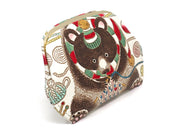 Knitting Bear Tiny Coin Purse